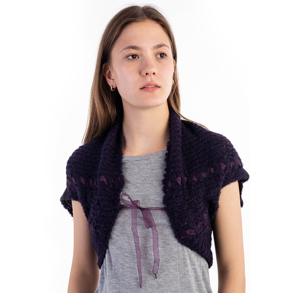 COMPAGNIA ITALIANA PURPLE BLOUSE | WOMENS SIZE XS